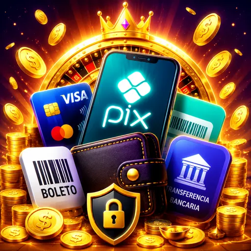 Métodos de pagamento aceitos: PIX, cartão de crédito, débito e criptomoedas